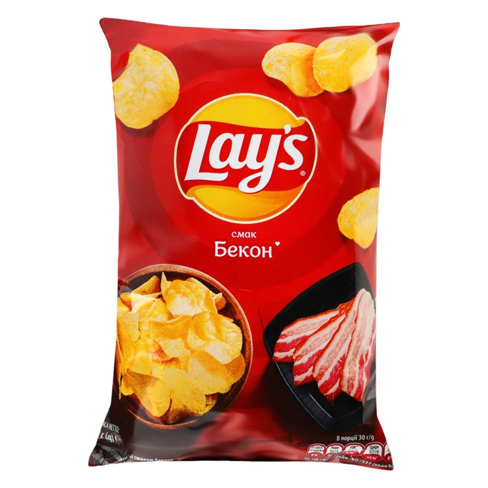 Чіпси Lay's бекон (60 г)