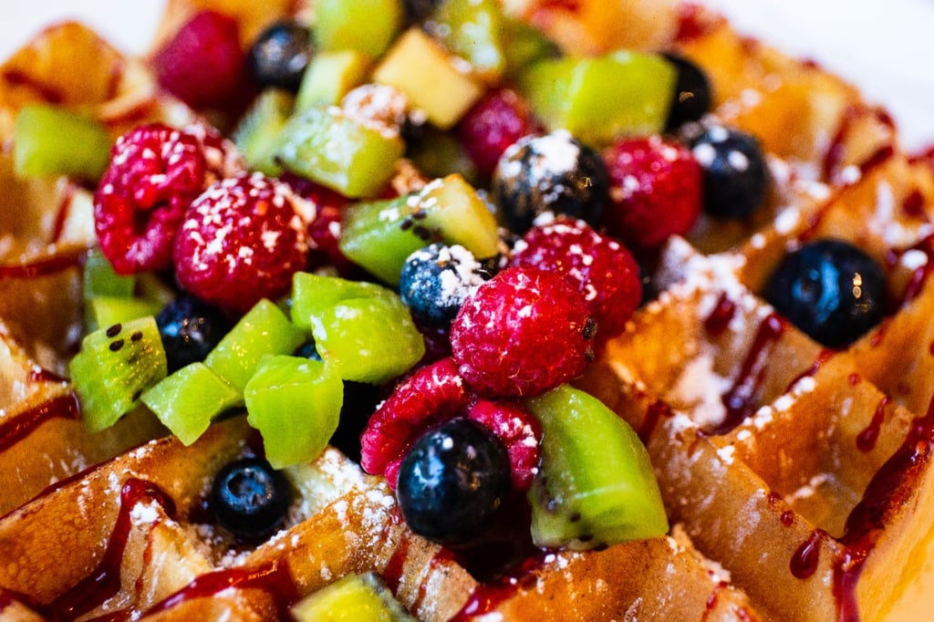 Gofre + toppings delivery