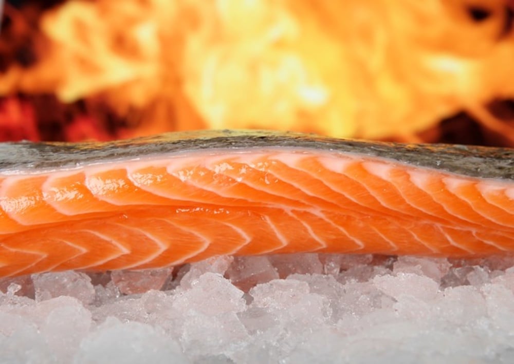 Salted salmon