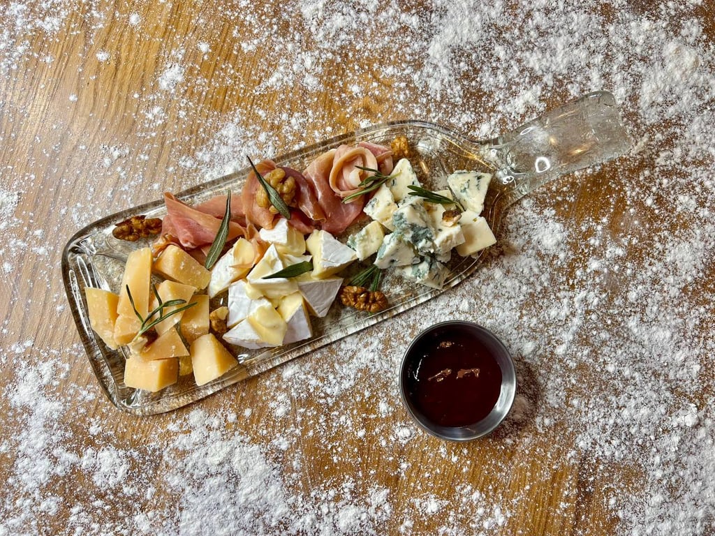 Сирне плато / тарілка до prosecco