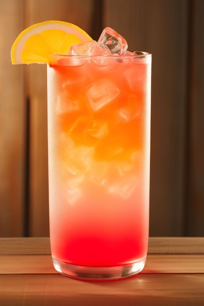 მალიბუ სანსეტი - Malibu Sunset Cocktail