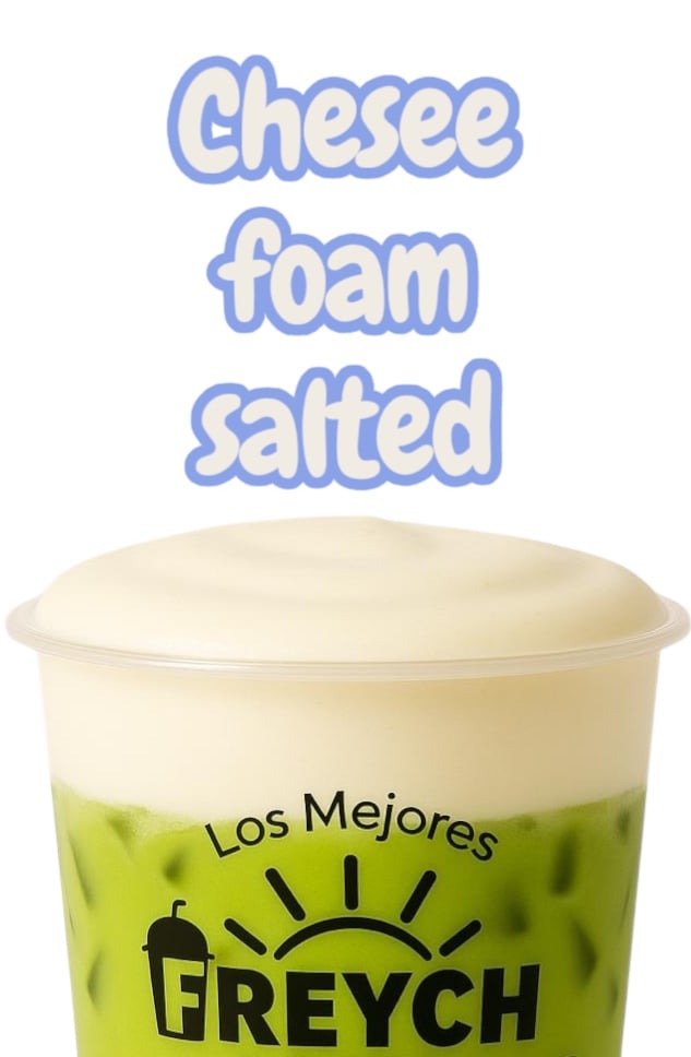 Extra chesse foam salted