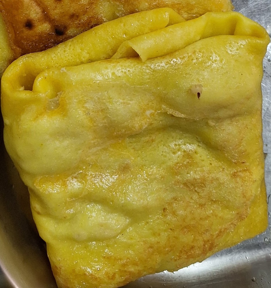 Млинці з куркою/лівером в яйці, 170г