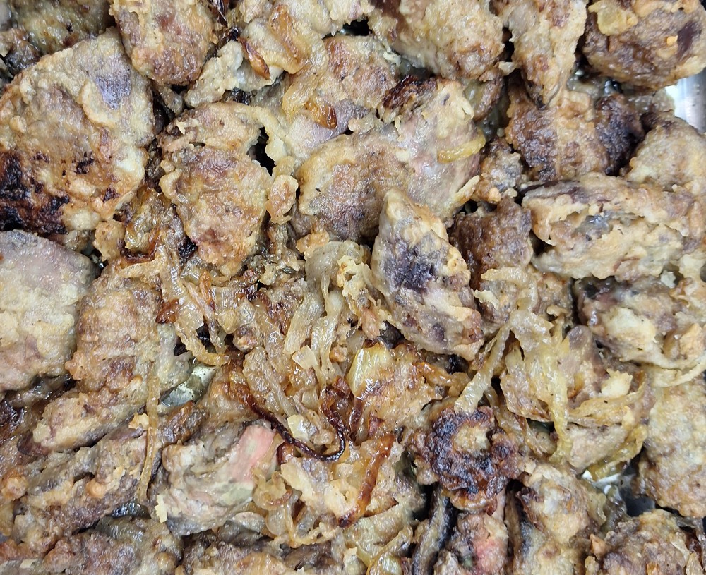 Печінка куряча смажена, 100г