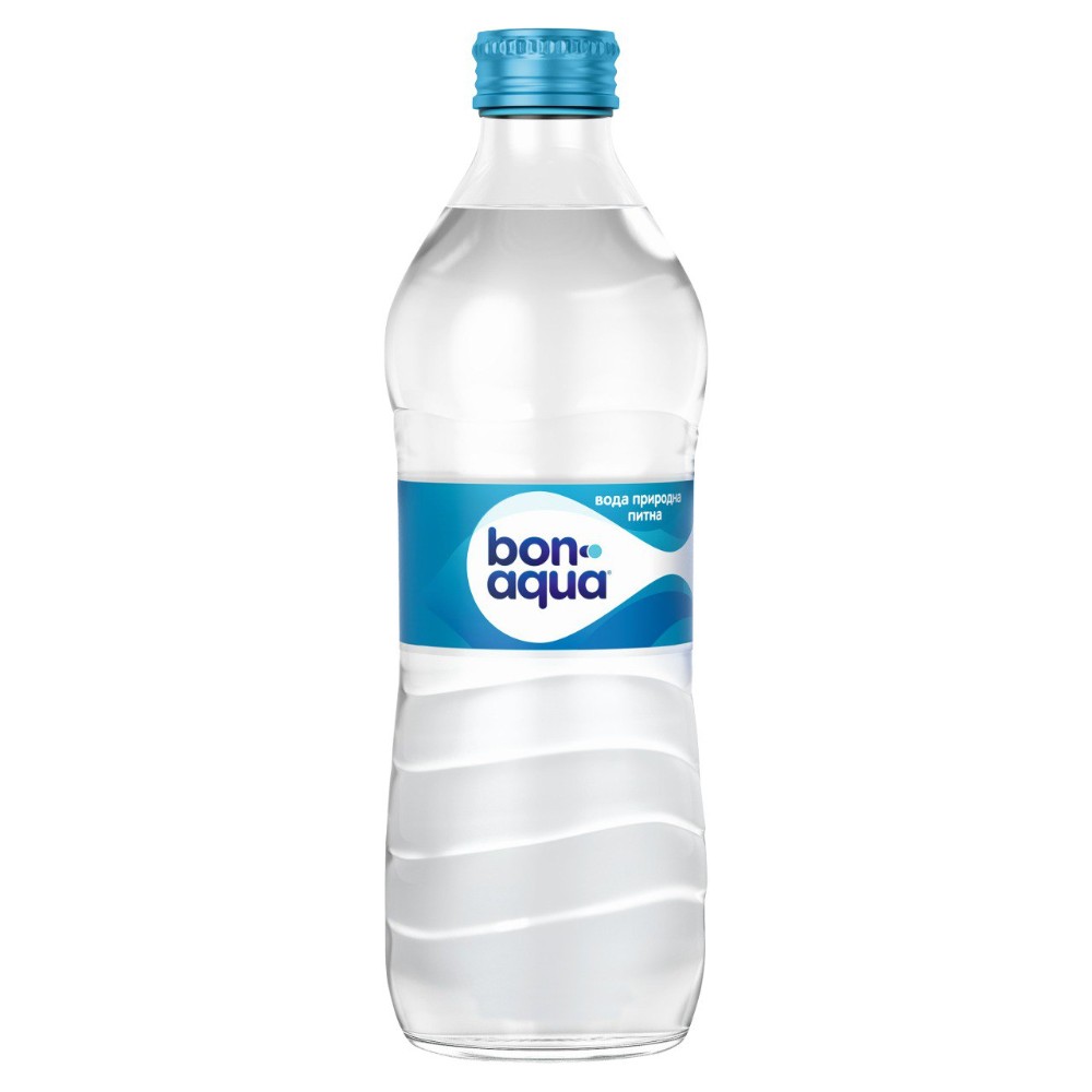 Вода Bon Aqua н/газ 0,33 скло