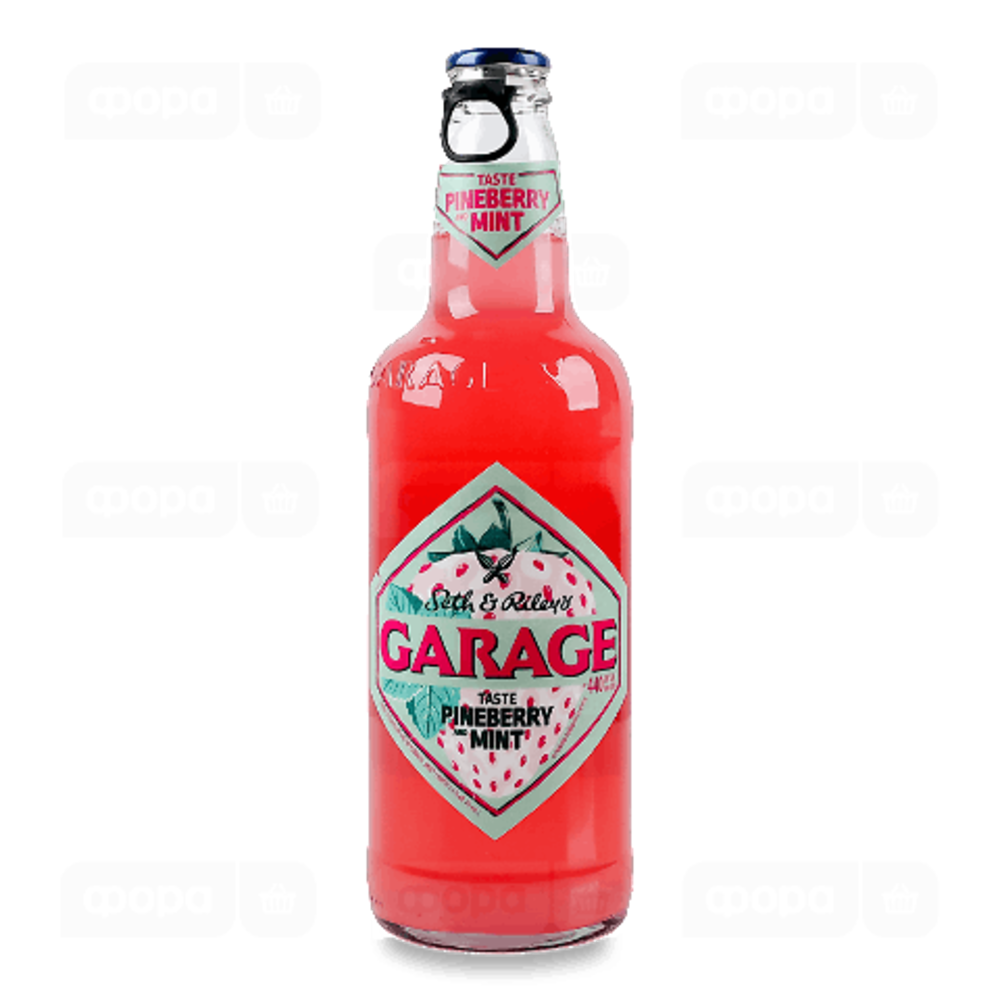 Пиво Garage taste Pineberry and mint 0,44л.