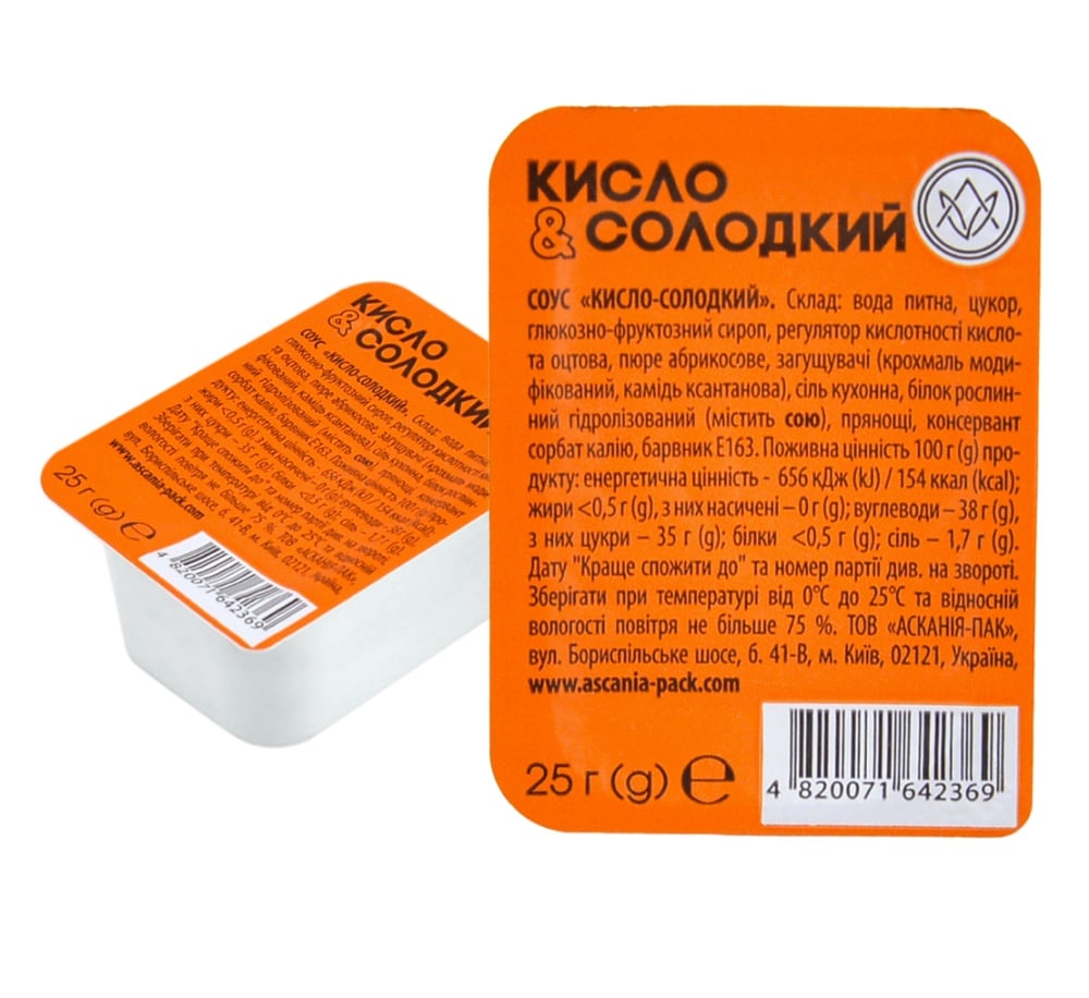  СОУС солодкий чілі 25г