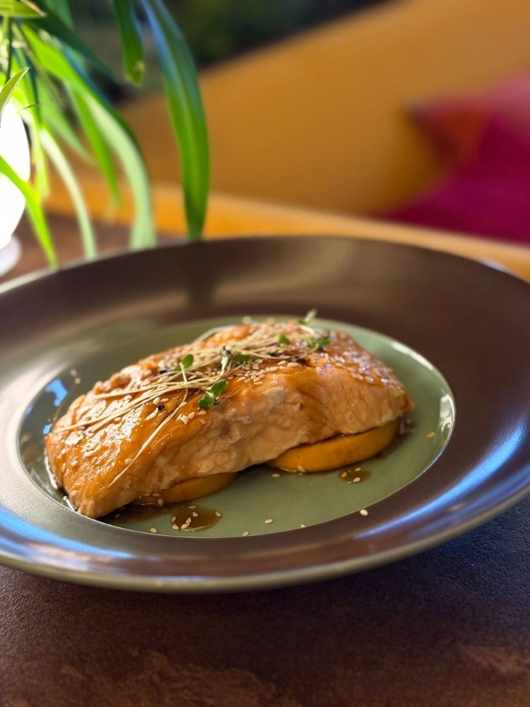 Стейк лосося