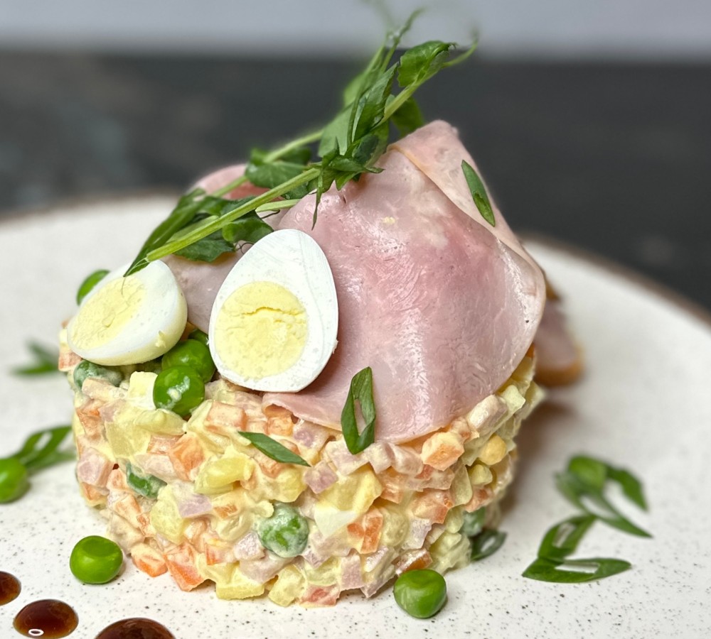 Олів'є з шинкою