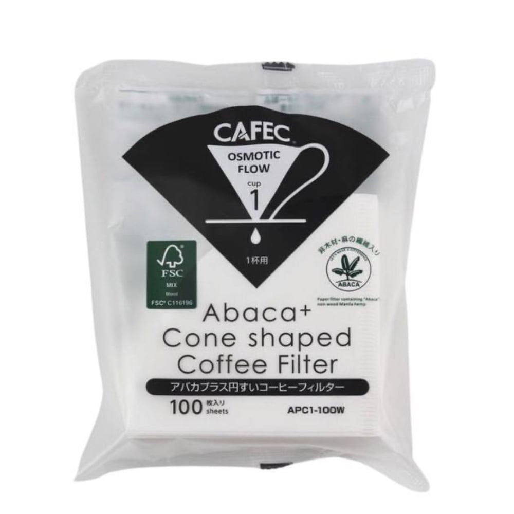 Фільтри CAFEC ABACA+ Cup1, 100 шт
