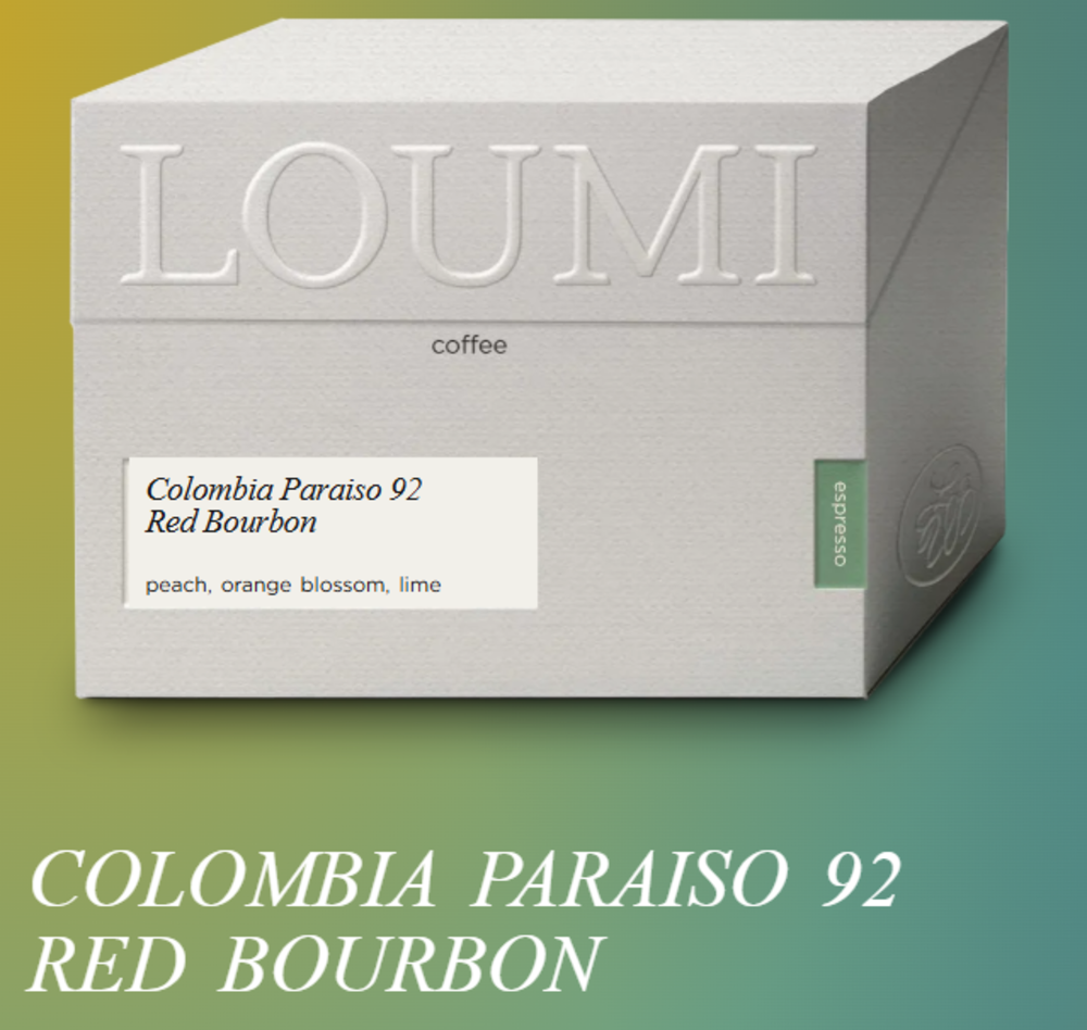 Зерно Colombia Paraiso 92 Red Bourbon (espresso), 250г