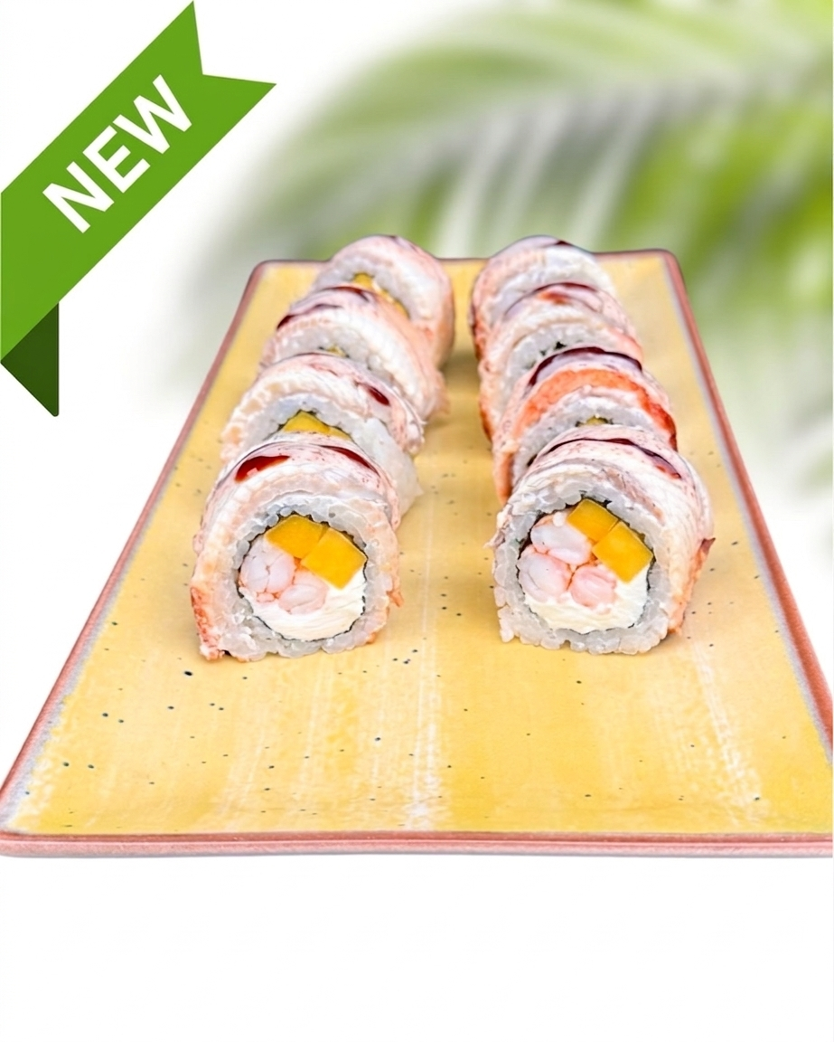 Філадельфія з креветкою та вугрем