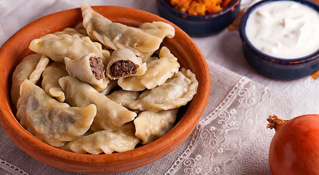 Вареники з м`ясом