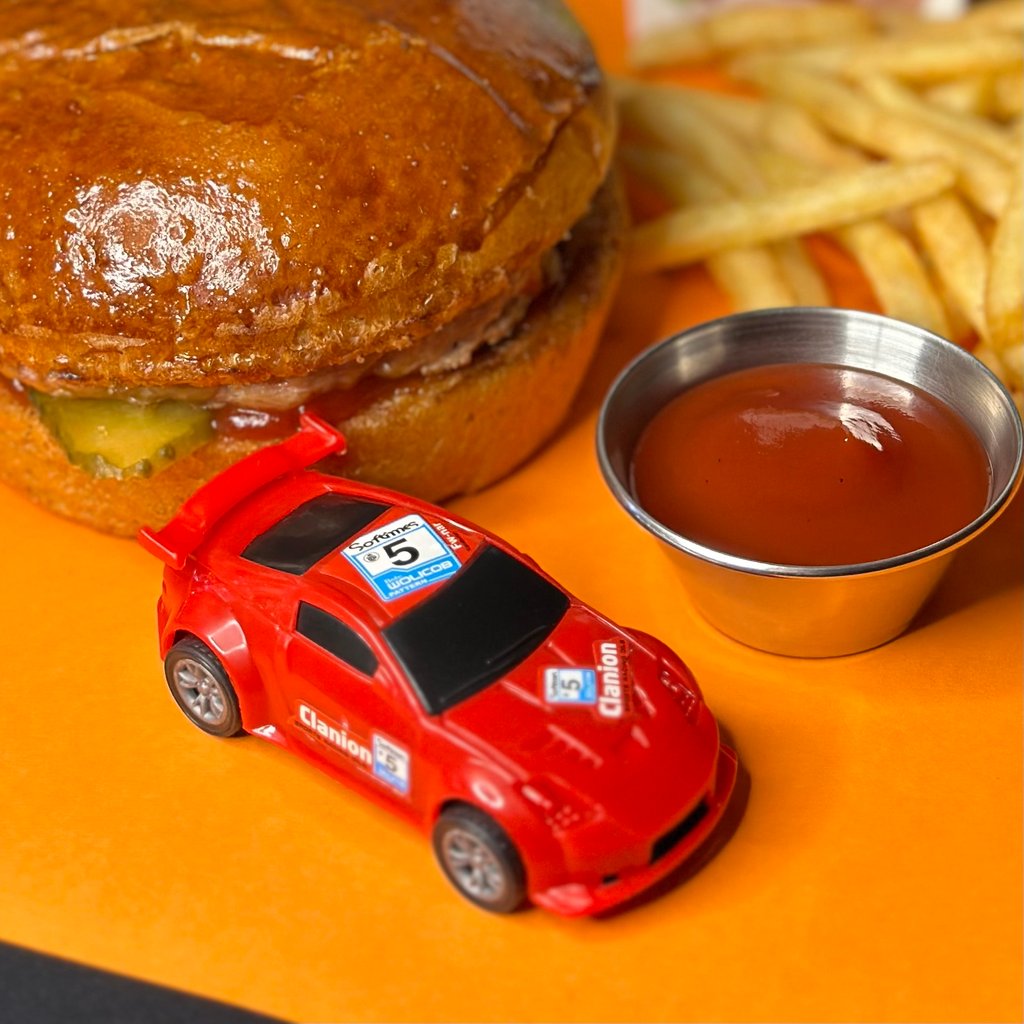 Kid's burger Box з іграшкою