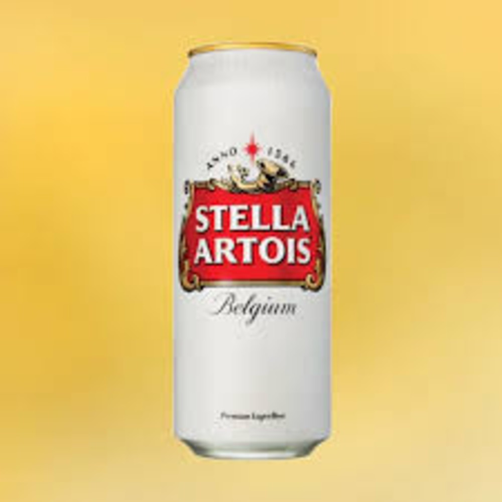 Stella Artois, 0,5л, (банка)