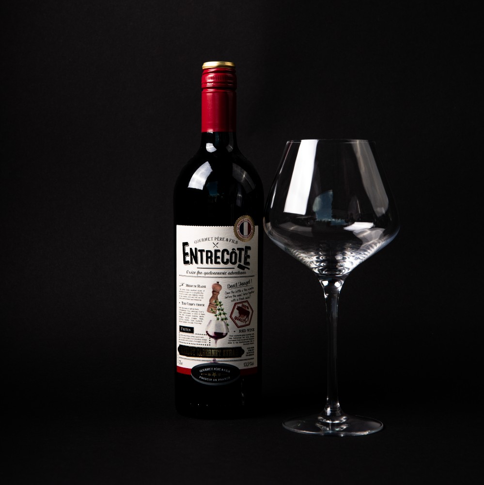 Entrecote, Gourmet Pere & Fils, Червоне Напівсухе