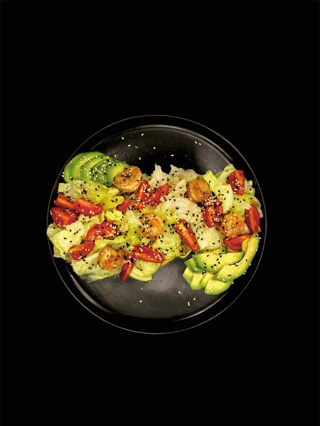 Салат з креветкою