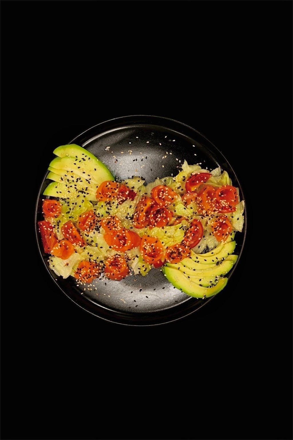 Салат з лососем