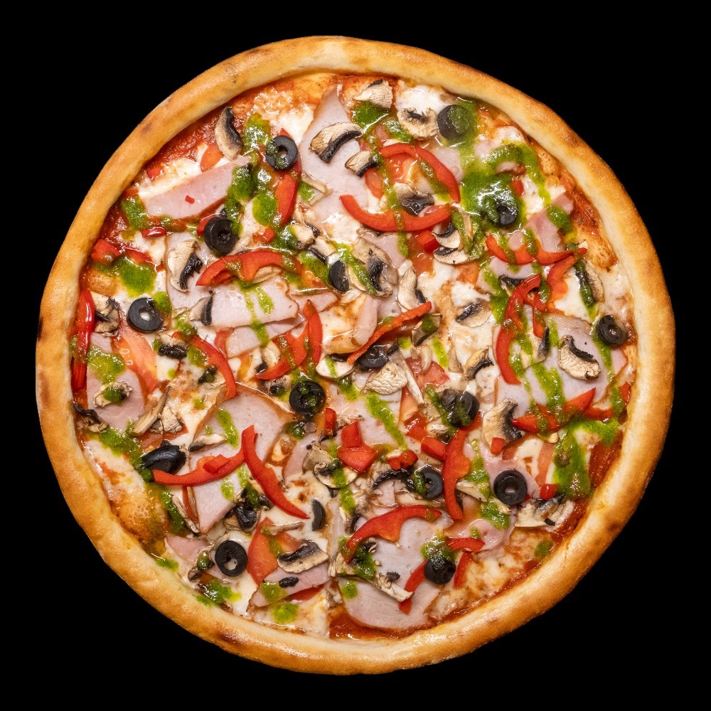 Піца КапрічіозаBlack roll