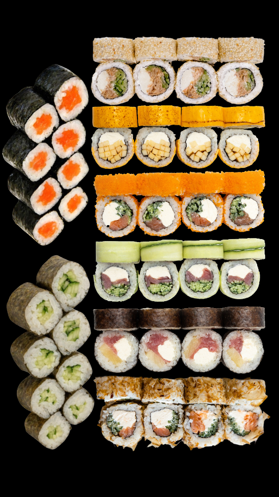  Сет № 1 Black Roll