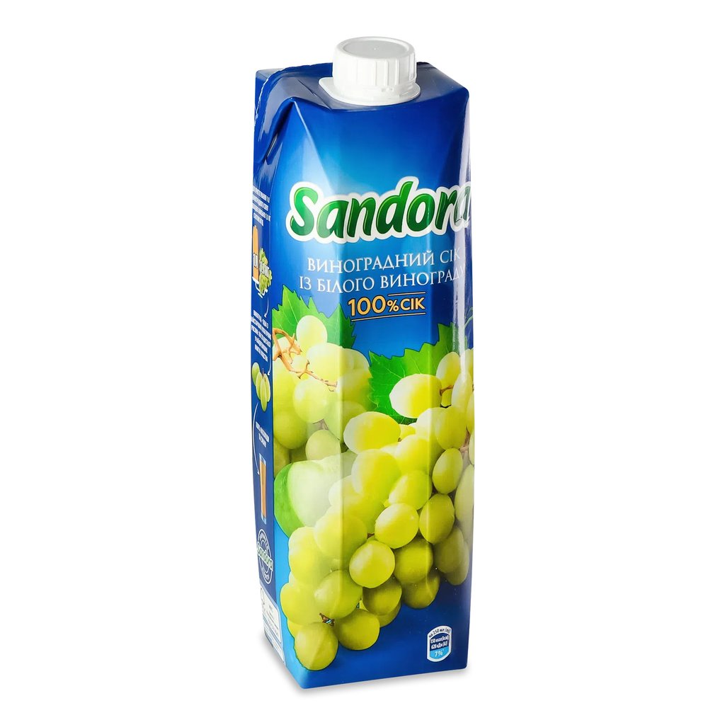 Сік виноградний Sandora 0.95л