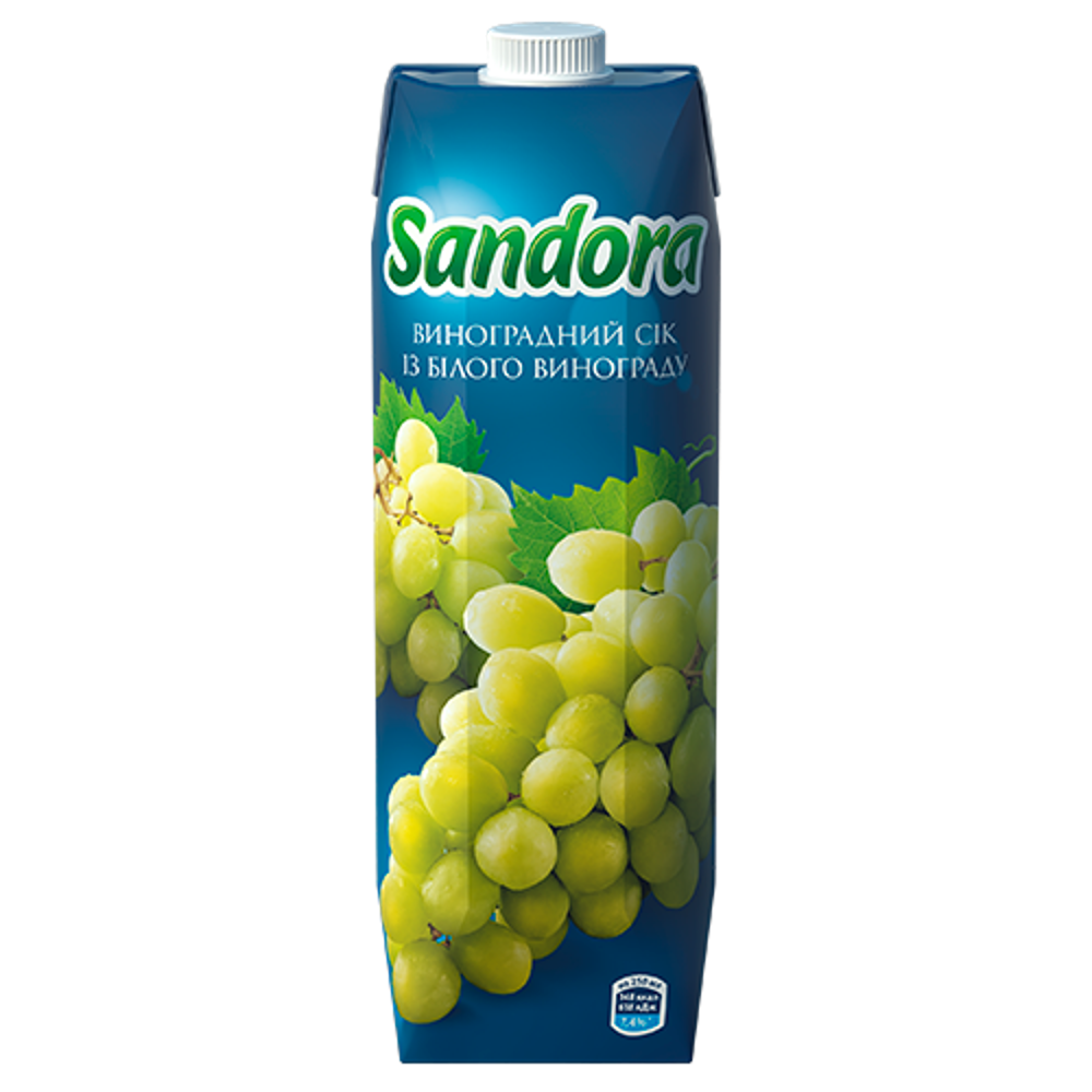 Сік виноградний Sandora 0.95л