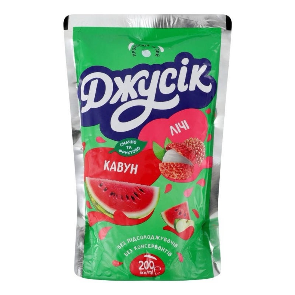 Сік  Джусік Кавун - лічі  0.200л