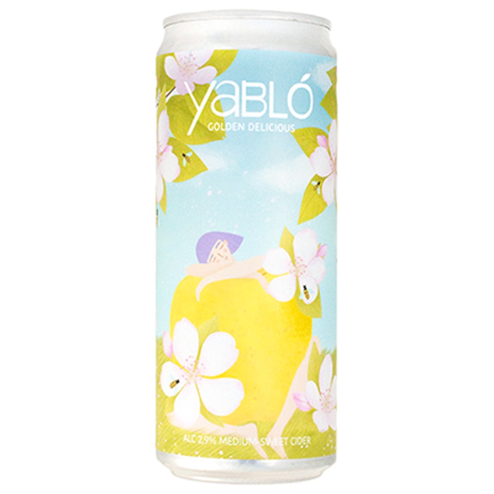Сидр Yablo Golden Delicious, ABV 2.9%, 0.33л