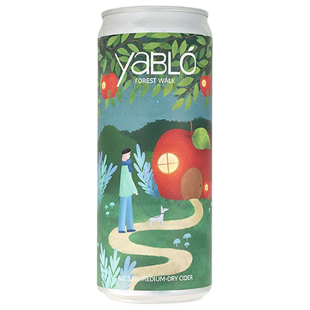 Сидр Yablo Forest Walk, ABV 3.3%, 0.33л