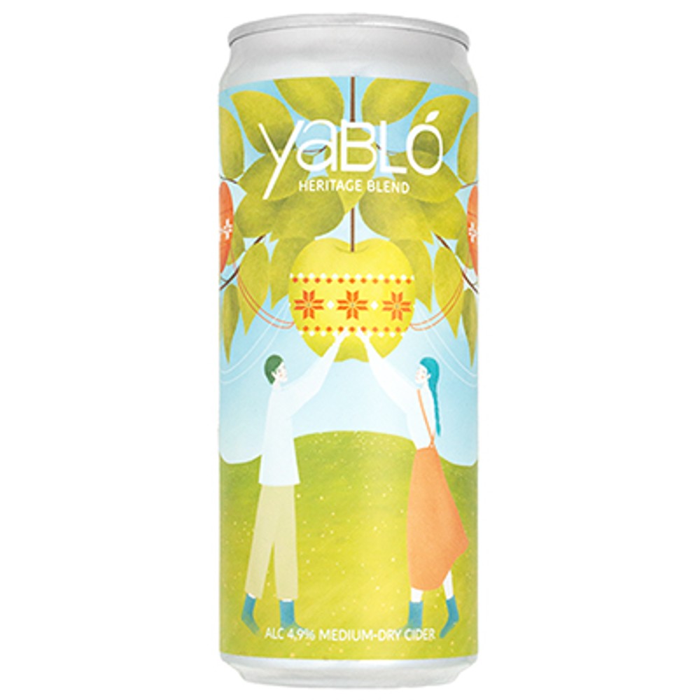 Сидр Yablo Heritage Blend, ABV 3.9%, 0.33л