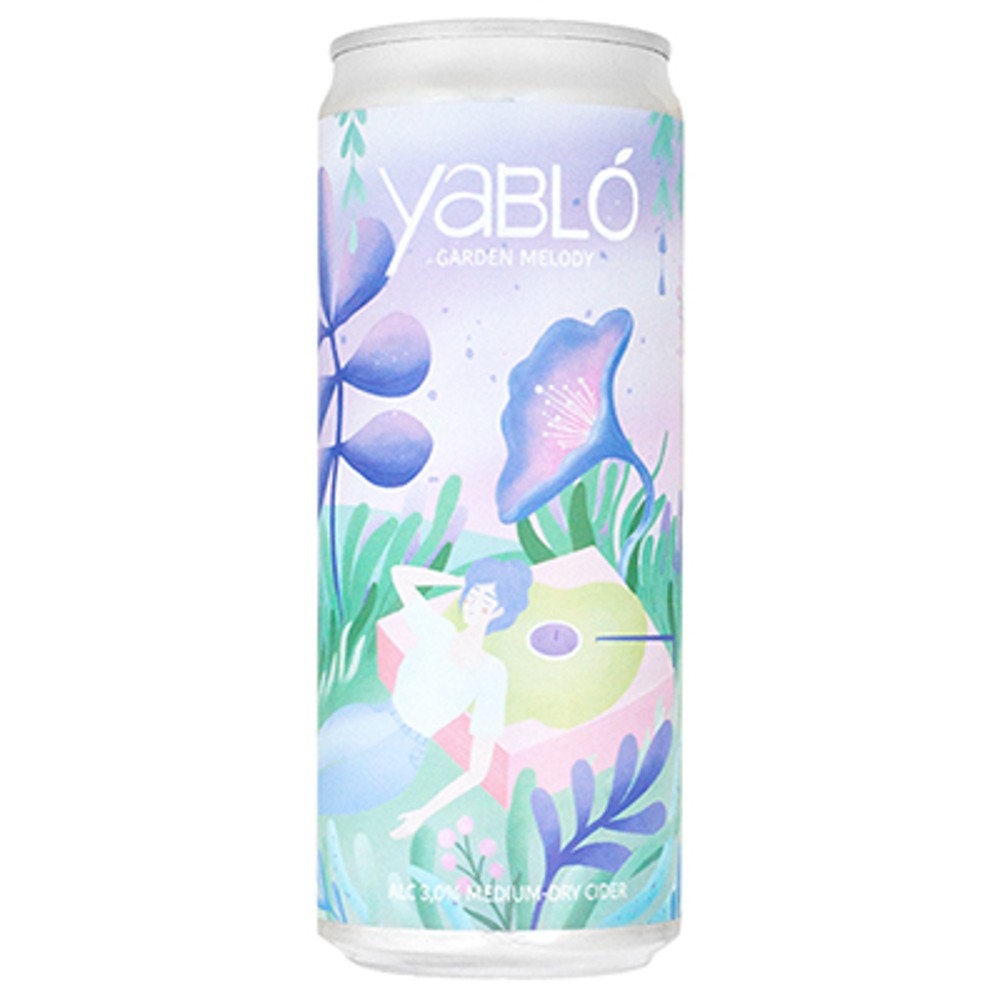 Сидр Yablo Garden Melody, ABV 3%, 0.33л