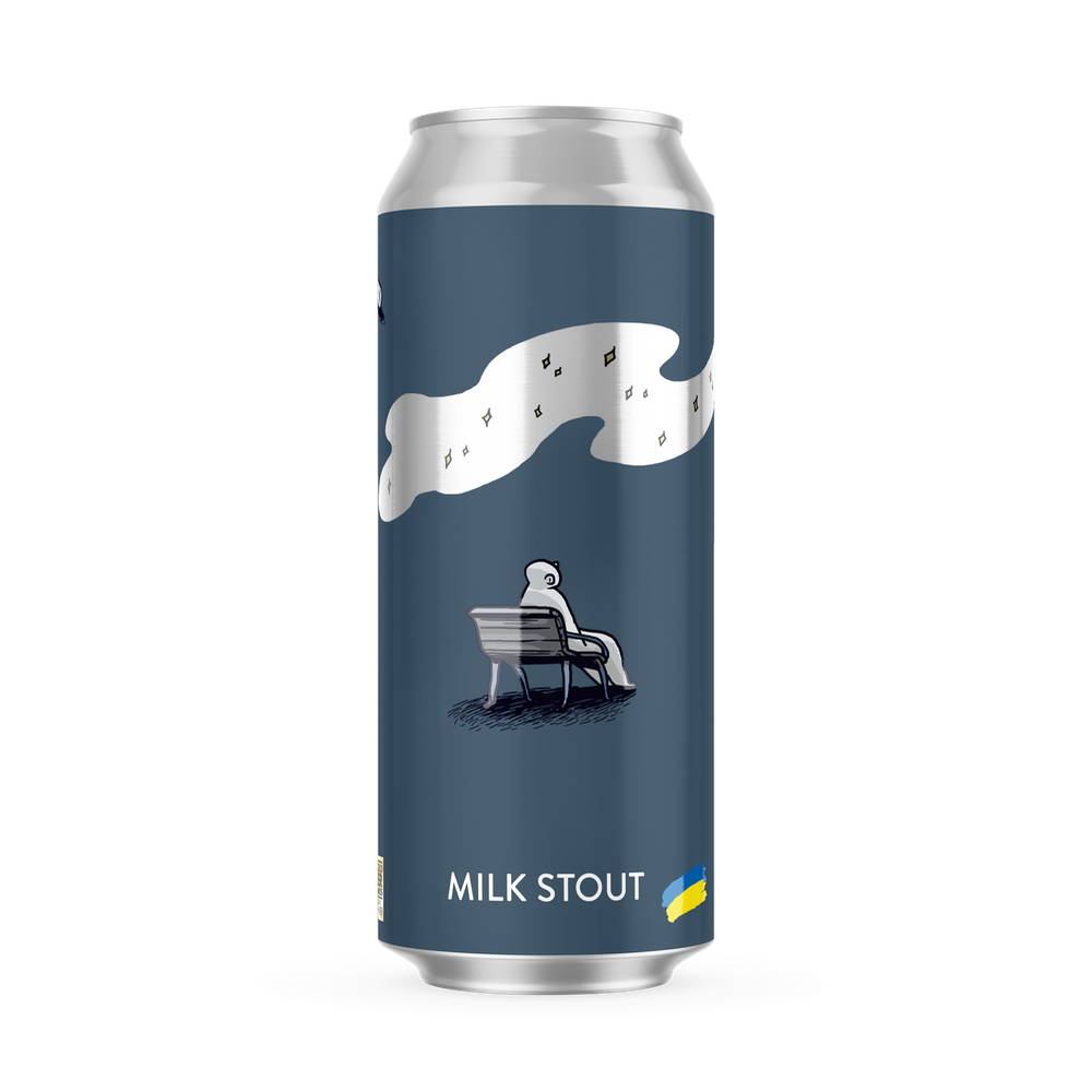 Пиво Varvar Milk Stout, ABV 6%, 0.33 л