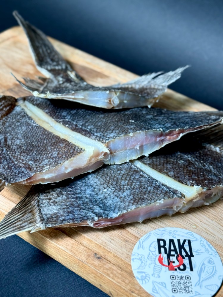 Камбала білобрюха в'ялена ГІГАНТ 1 шт (2 шт / кг)