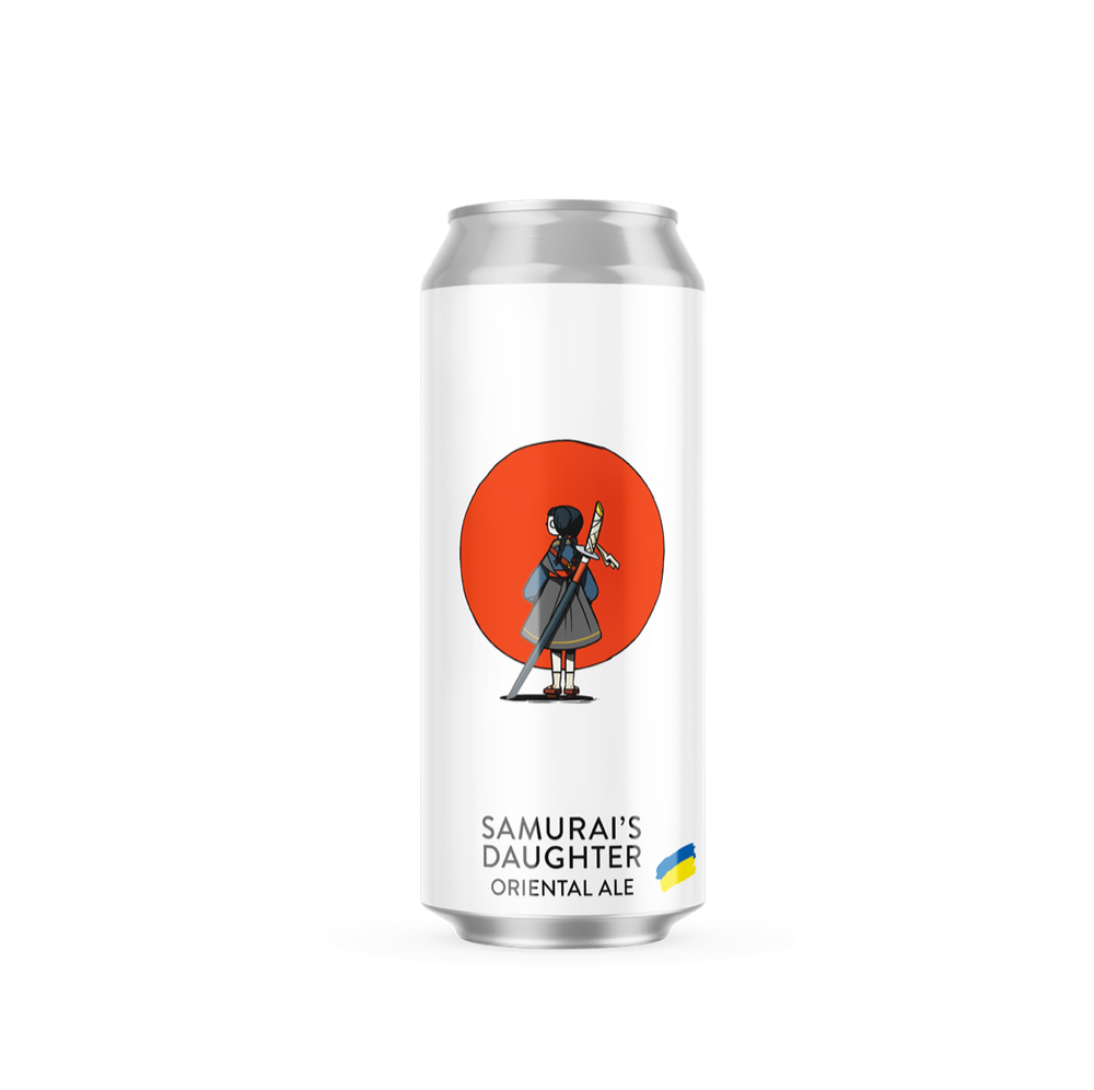 Пиво Varvar Samurai's Daughter Oriental Ale, ABV 4.7%, 0.33 л