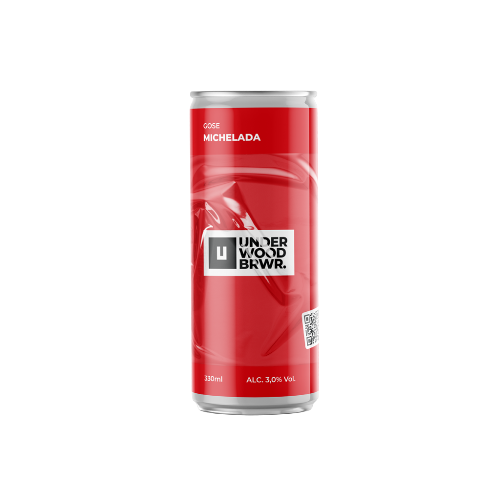 Пиво Underwood Michelada Sour, ABV 3%, 0.33 л