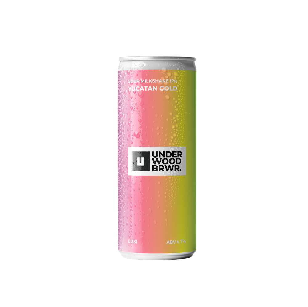 Пиво Underwood Yucatan Gold, ABV 4.7%, 0.33 л
