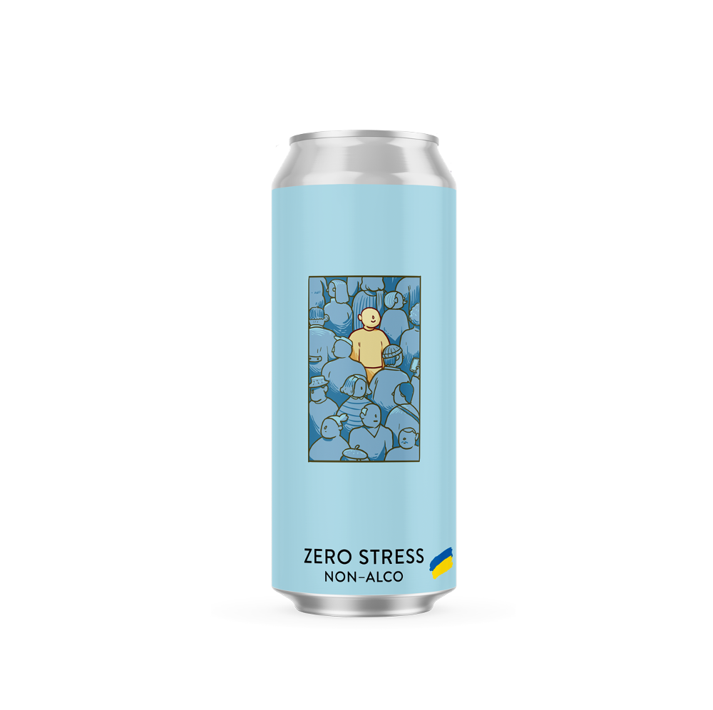 Пиво Varvar Zero Stress Pale Ale, ABV 0% 0.33 л
