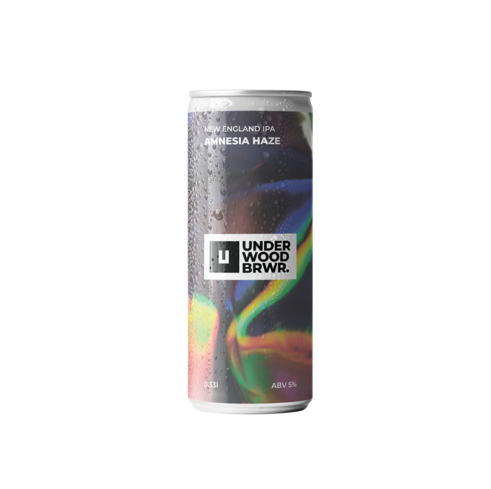Пиво Underwood Amnesia Haze NEIPA, ABV 5.5%, 0.33 л