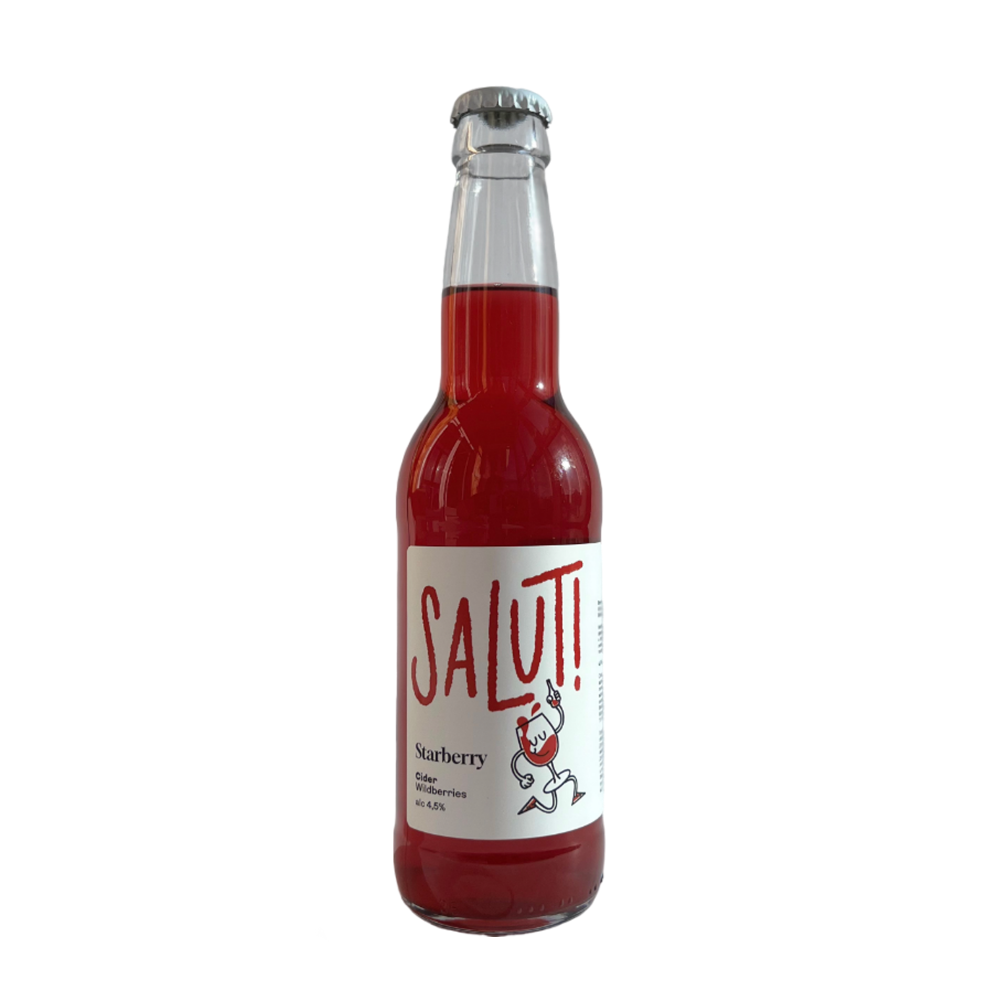 Сидр Salut! Starberry Wildberries, ABV 4.5%, 0.33 л