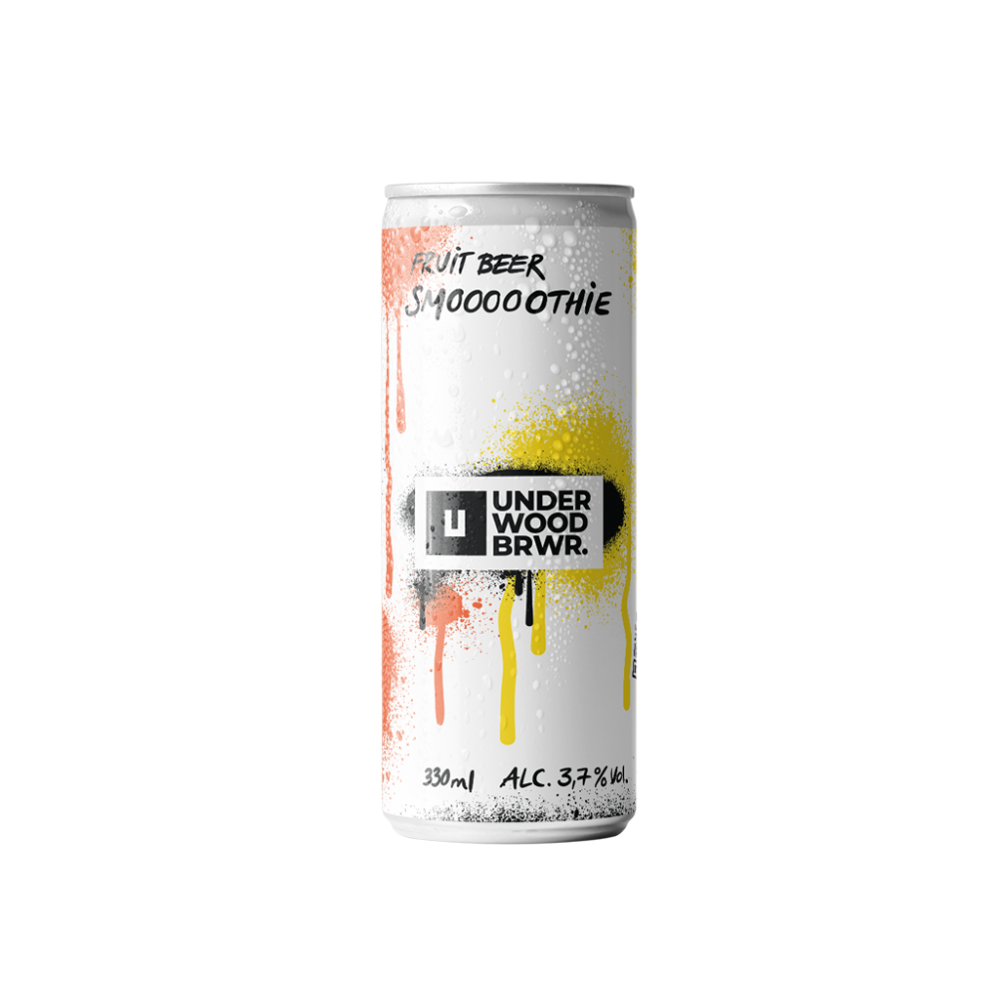 Пиво Underwood Smooooothie Fruit Beer, ABV 3.7%, 0.33 л
