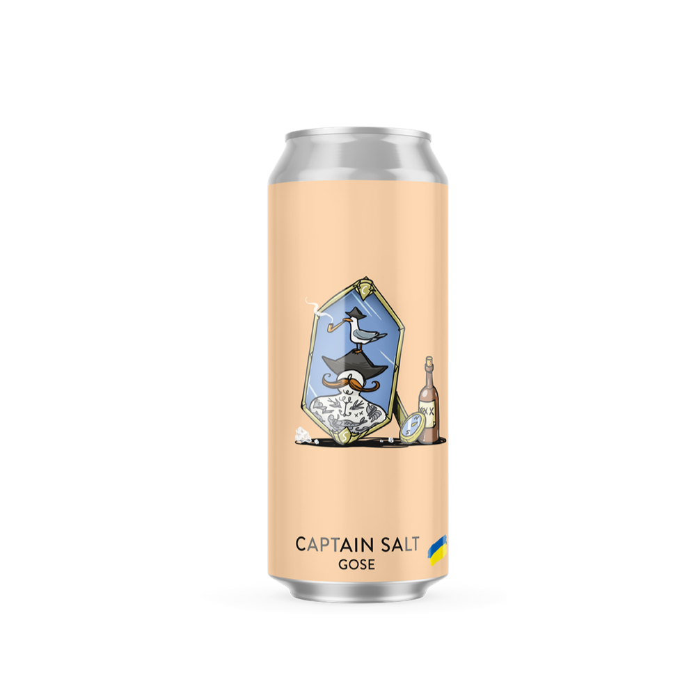 Пиво Varvar Captain Salt Gose, ABV 5%, 0.33 л