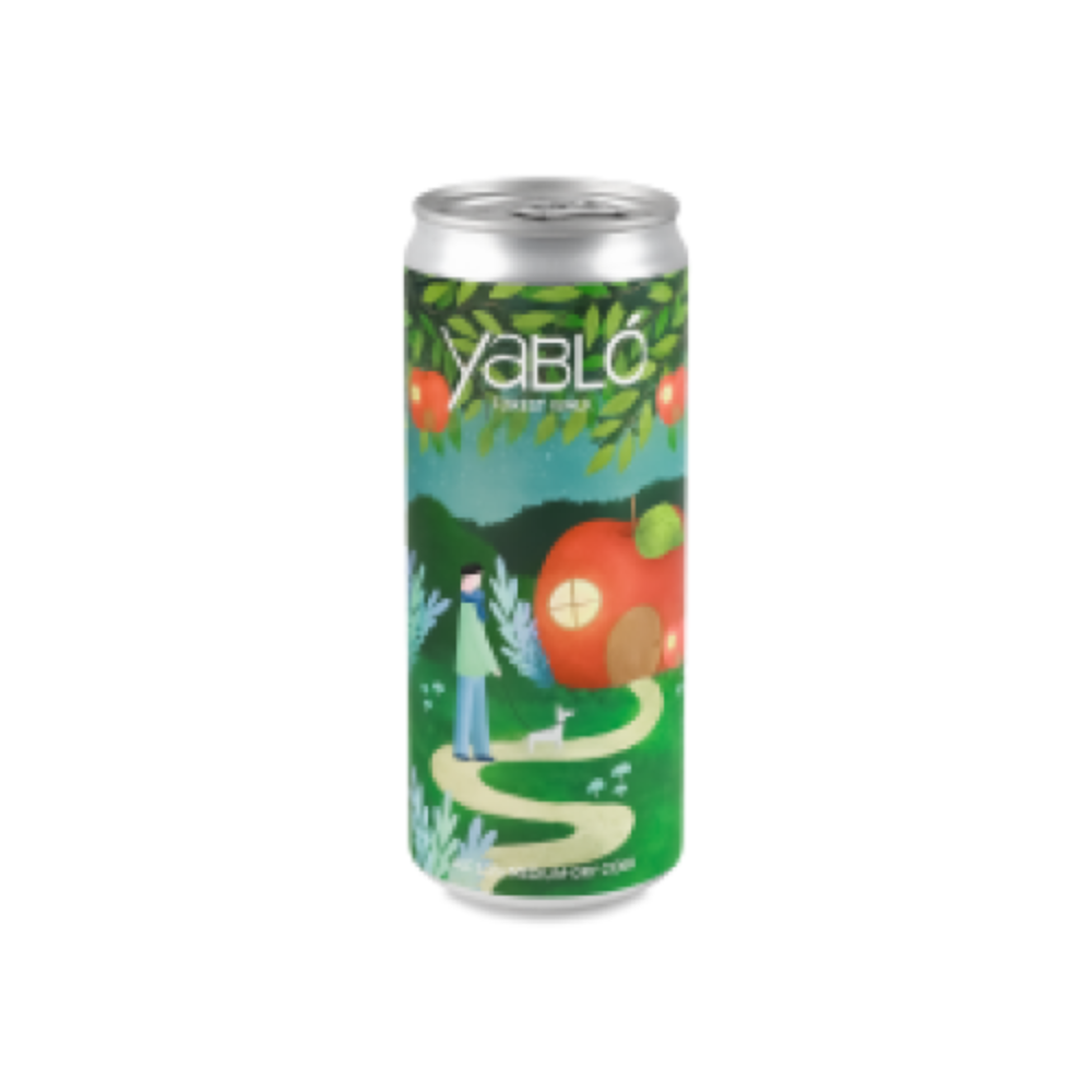 Сидр Yablo Forest Walk, ABV 3.3%, 0.33 л