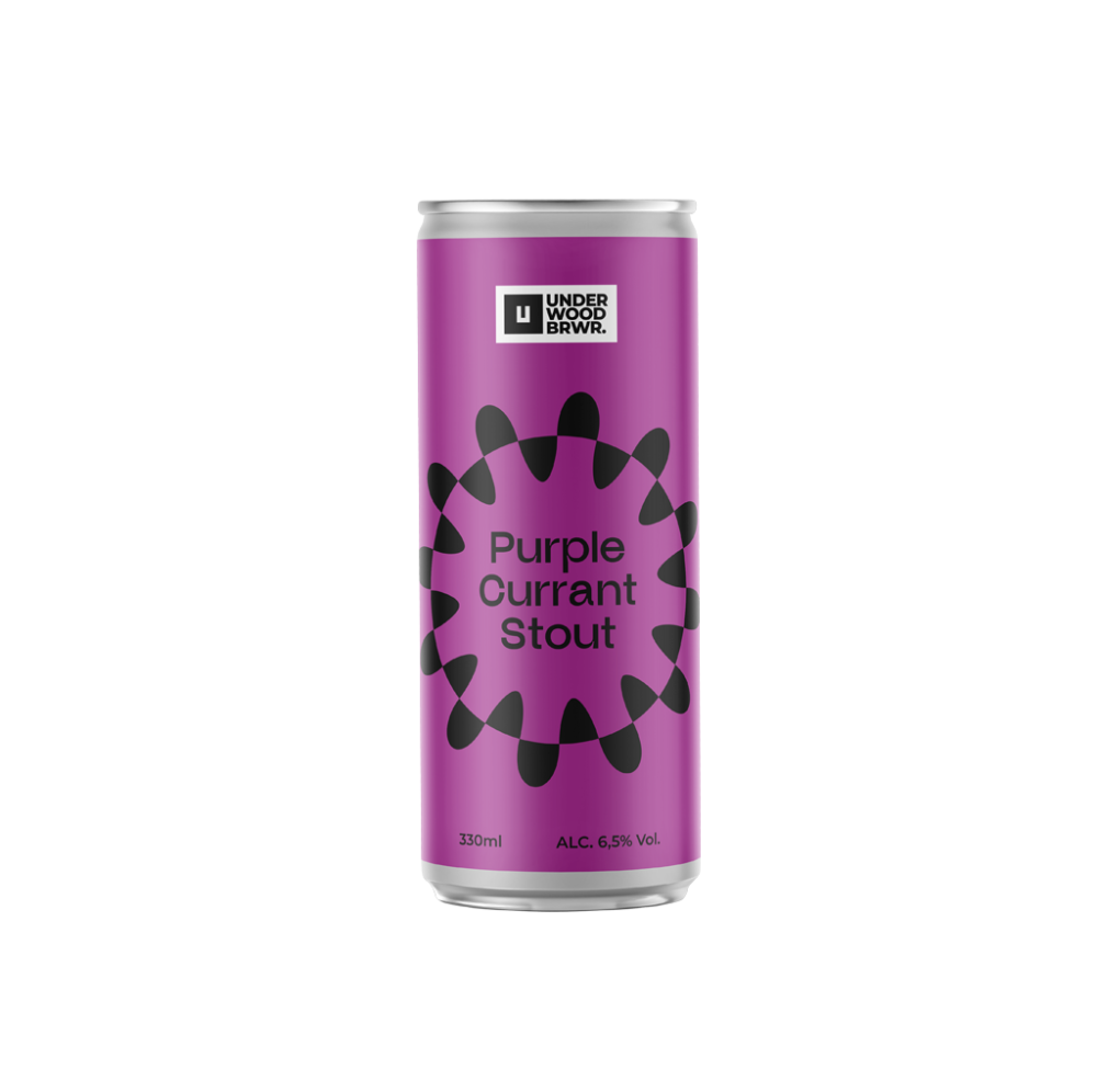 Пиво Underwood Purple Currant Stout, ABV 6.5%, 0.33 л