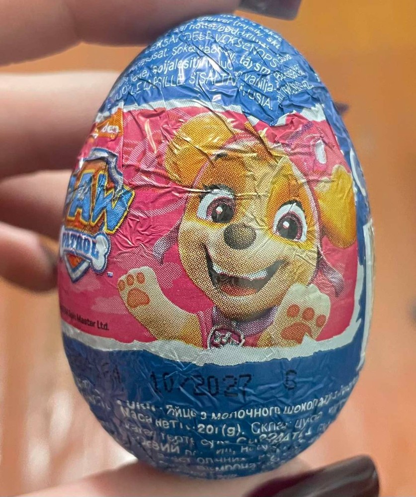 Кіндер щенячий патруль