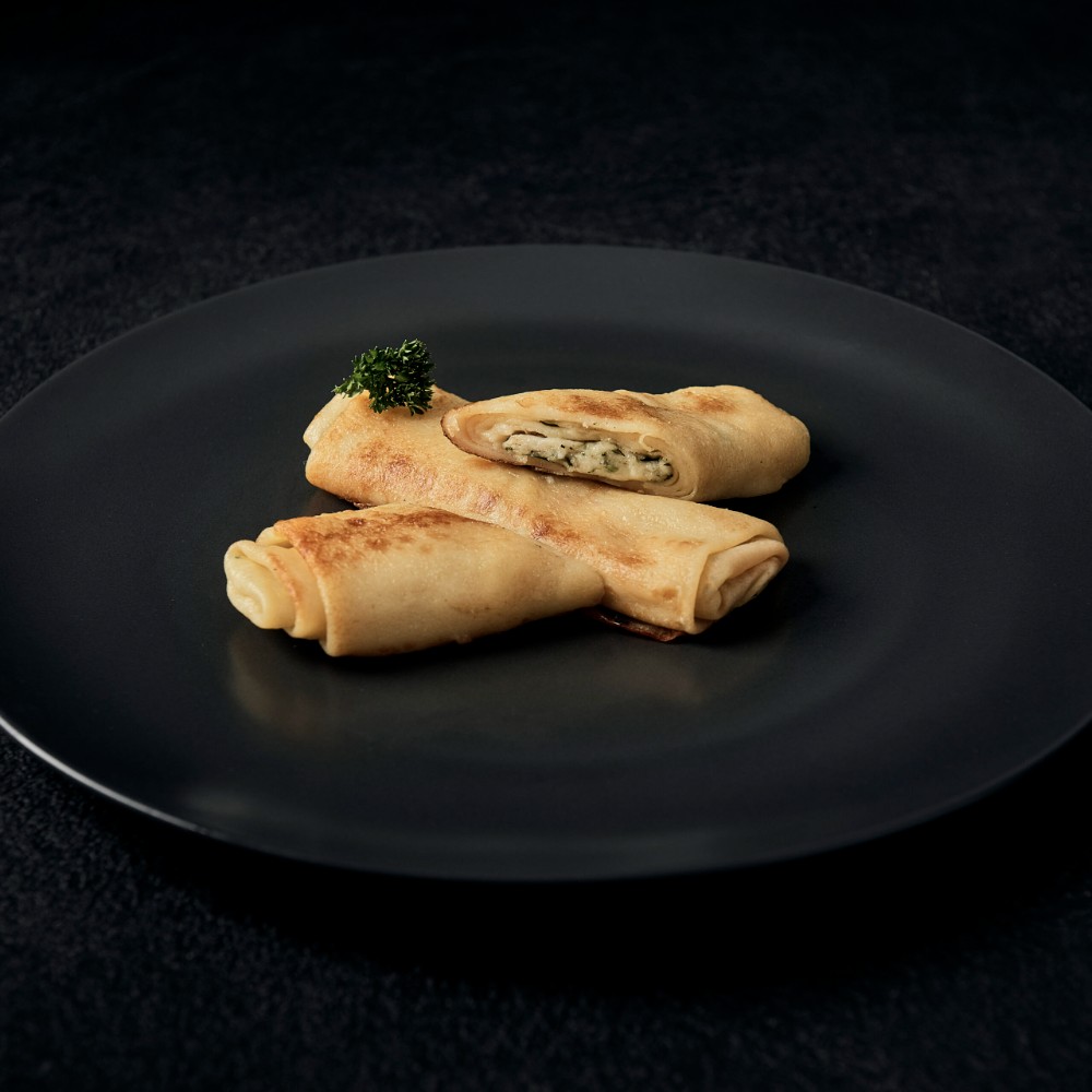 Млинці з творогом