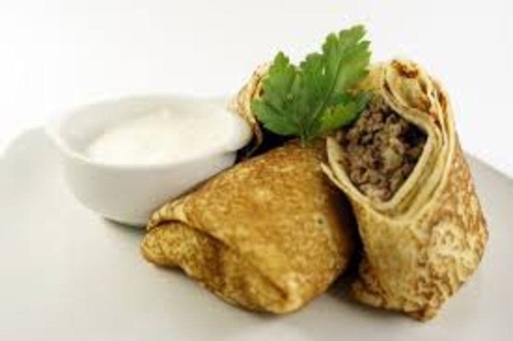 Млинці з мясом
