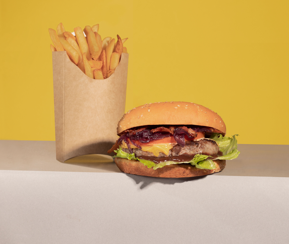 Бургер Нью Йорк + фрі 360 г