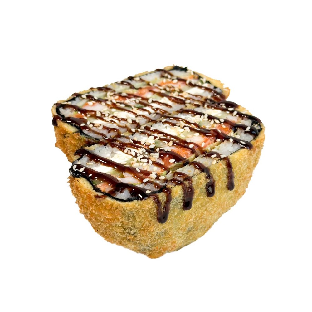 Суши Бургер з лососем та тунцем