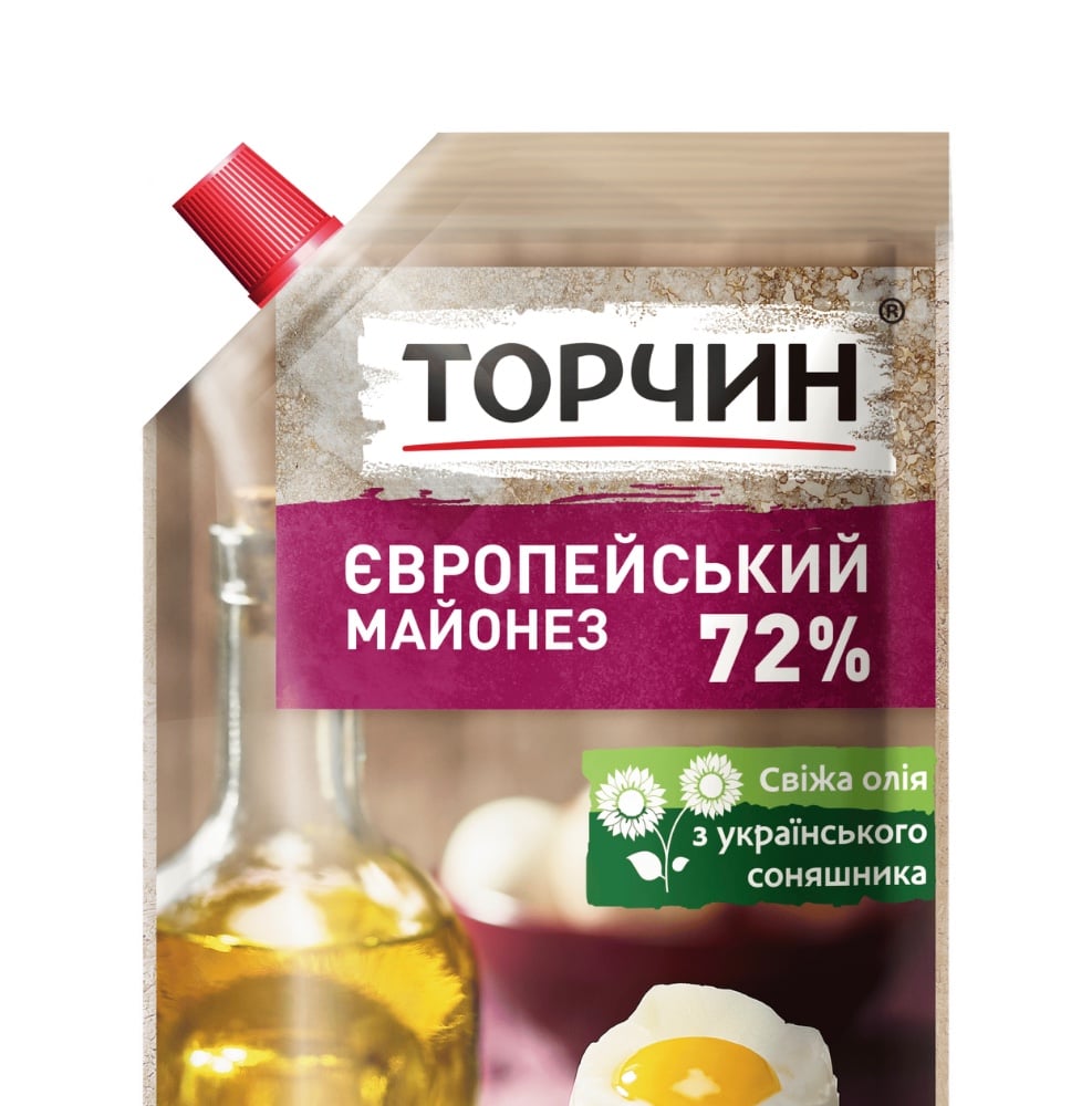 Майонез Європейський 300 гр. ТМ "ТОРЧИН"