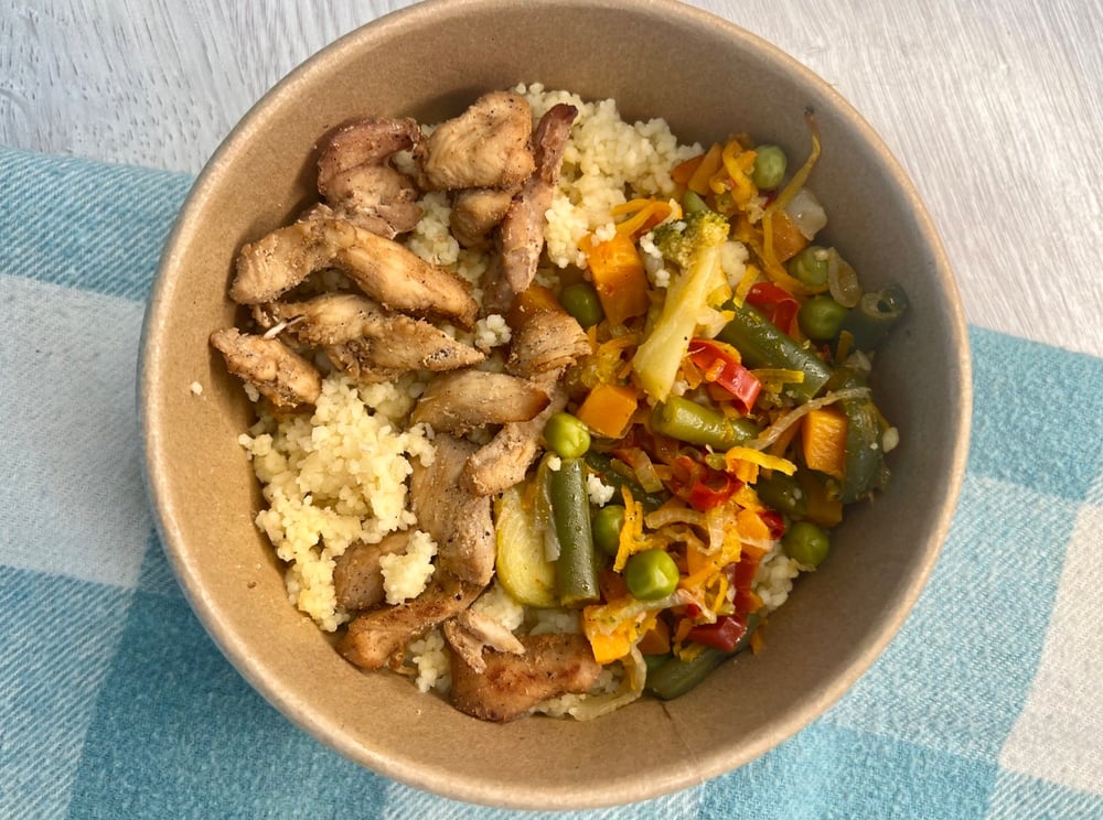 Кус - Кус з куркою та овочами